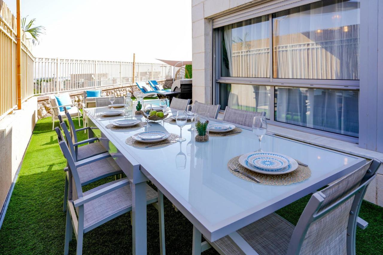 Апартаменты Yalarent Morning Star-Garden With Private Pool Эйлат Экстерьер фото