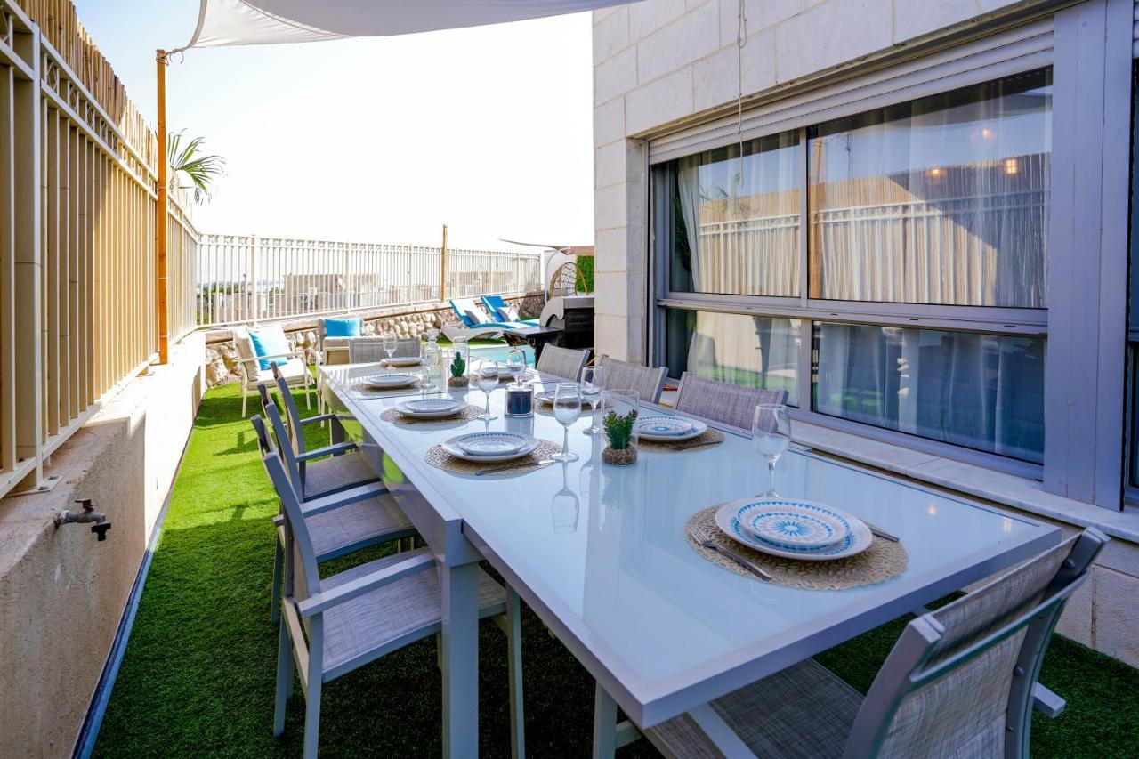 Апартаменты Yalarent Morning Star-Garden With Private Pool Эйлат Экстерьер фото